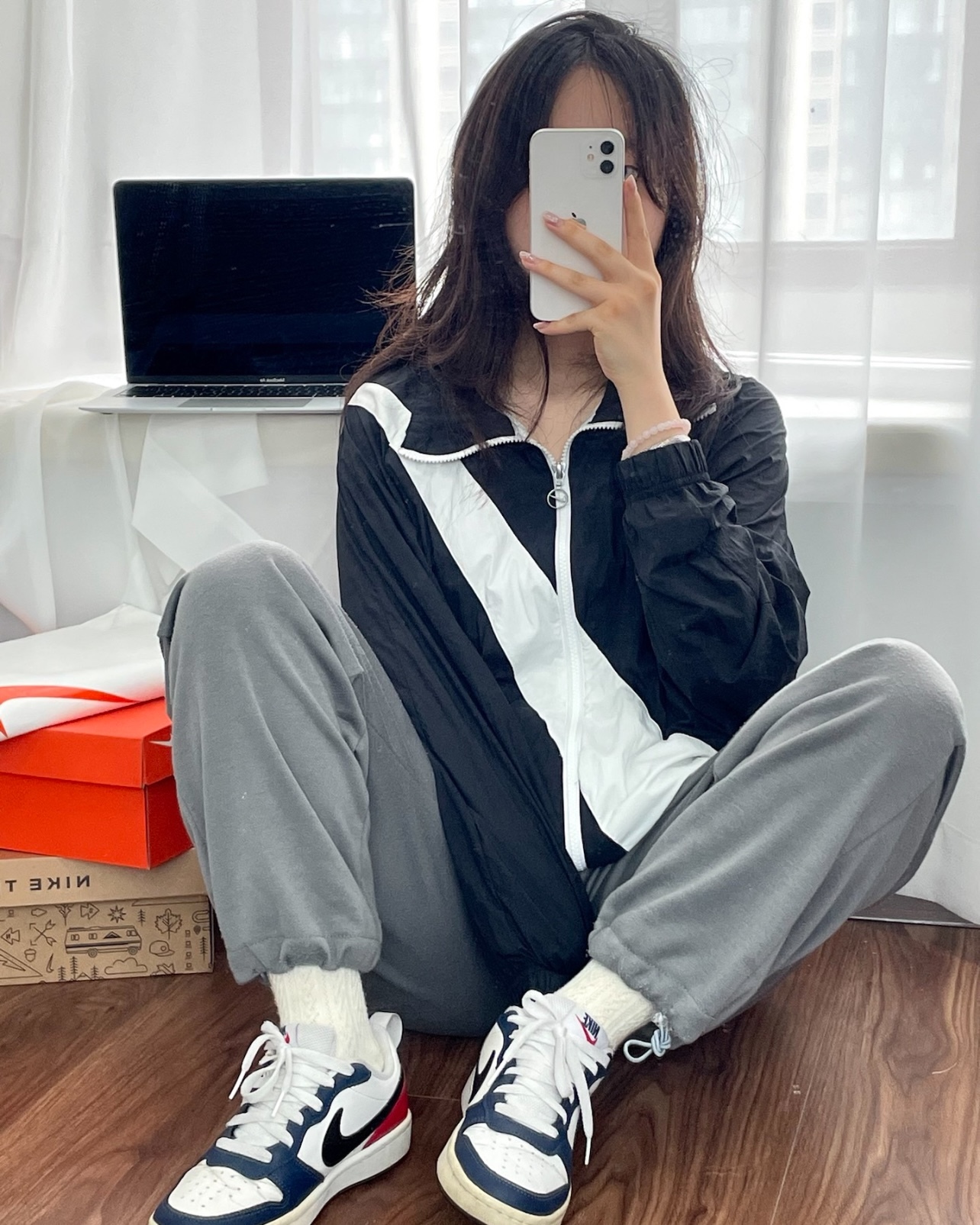 【現貨】Nike W Sportswear Swoosh Jacket 防風 防水 大勾 立領 運動外套 黑