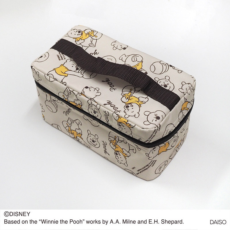 方形便當袋/小熊維尼 20.5x11.5x10.5cm