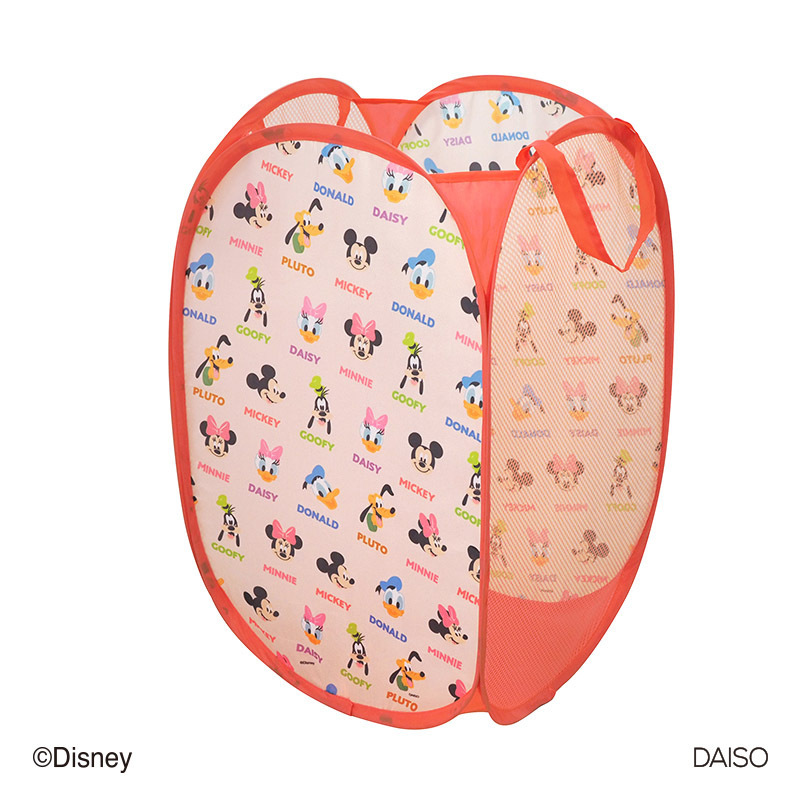 髒衣收納籃/米奇與朋友們 35x35x57cm