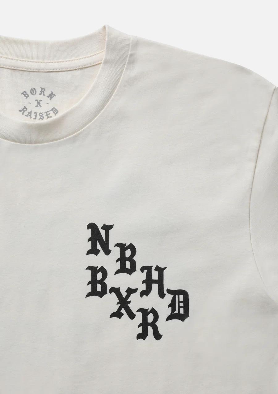 NEIGHBORHOOD NH X BORN & RAISED . TEE SS-2
