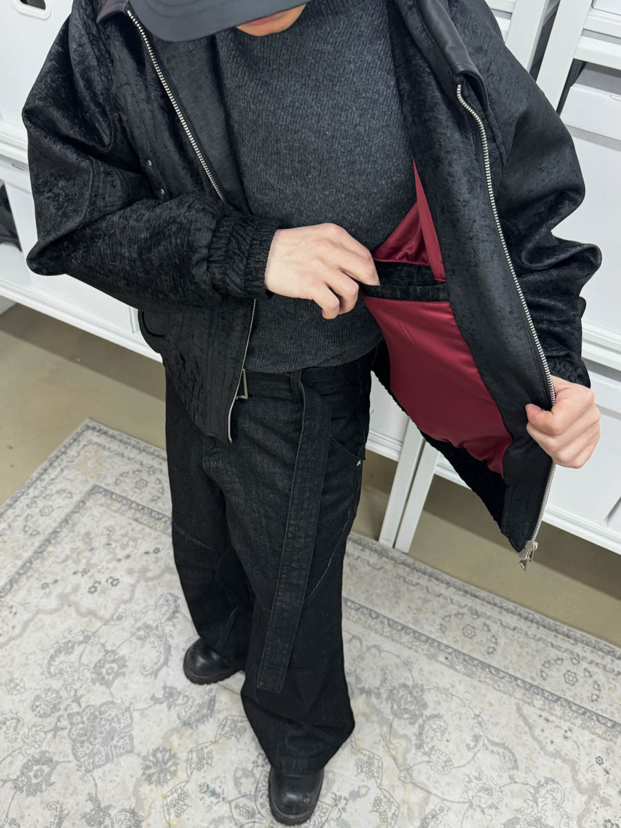 CATSSTAC 緞玉繡影 羊皮夾克