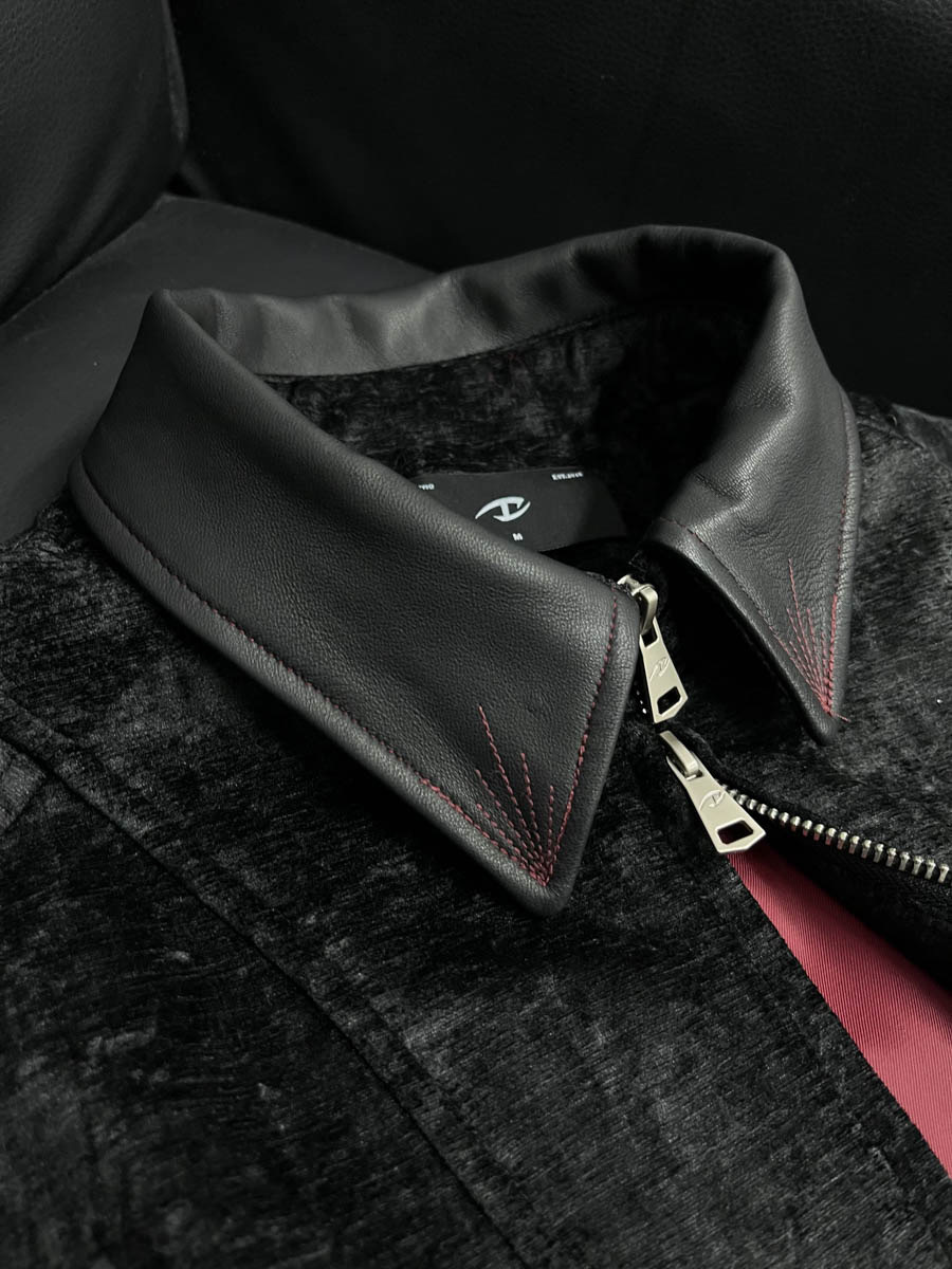 CATSSTAC 緞玉繡影 羊皮夾克