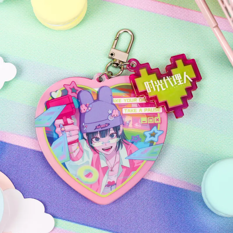 時光代理人 動畫 SurprisingClick系列 壓克力隨身鏡掛件 喬苓款