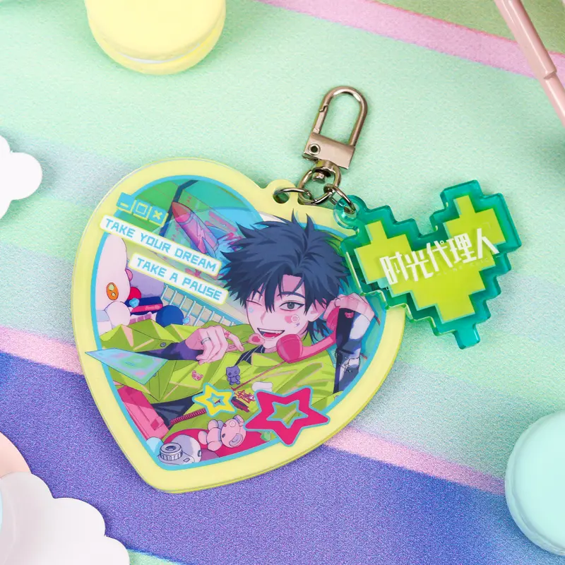 時光代理人 動畫 SurprisingClick系列 壓克力隨身鏡掛件 程小時款