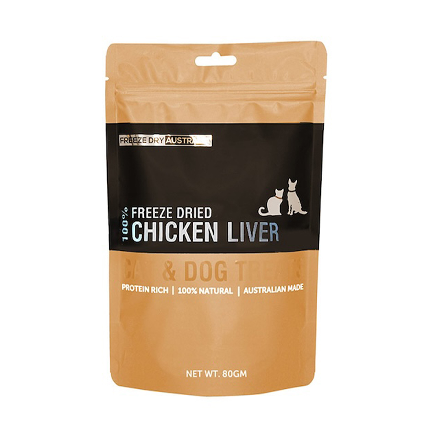 Freeze Dry Australia 凍乾小食雞肝 80g