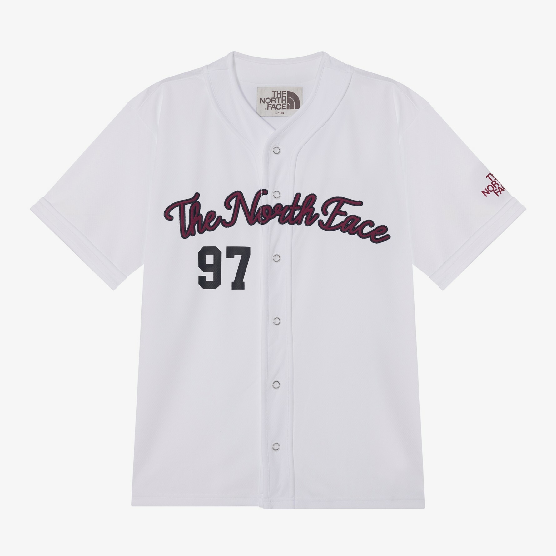 【代購】THE NORTH FACE 北臉 白標 CREW JERSEY 棒球 球衣 短袖 NT7UR25