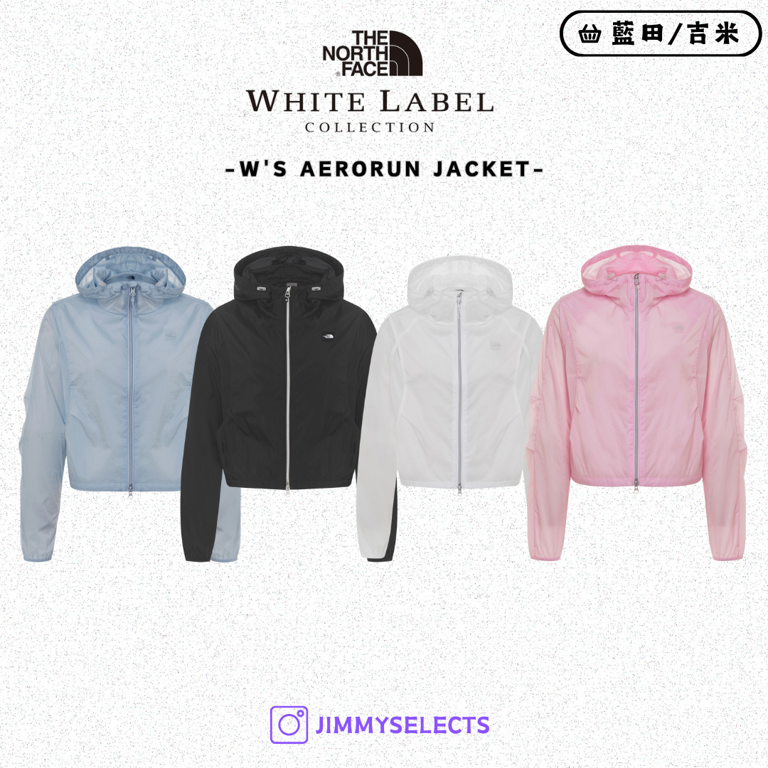 【代購】THE NORTH FACE 北臉 白標 女 AERORUN 連帽 風衣 外套 NJ3LR32