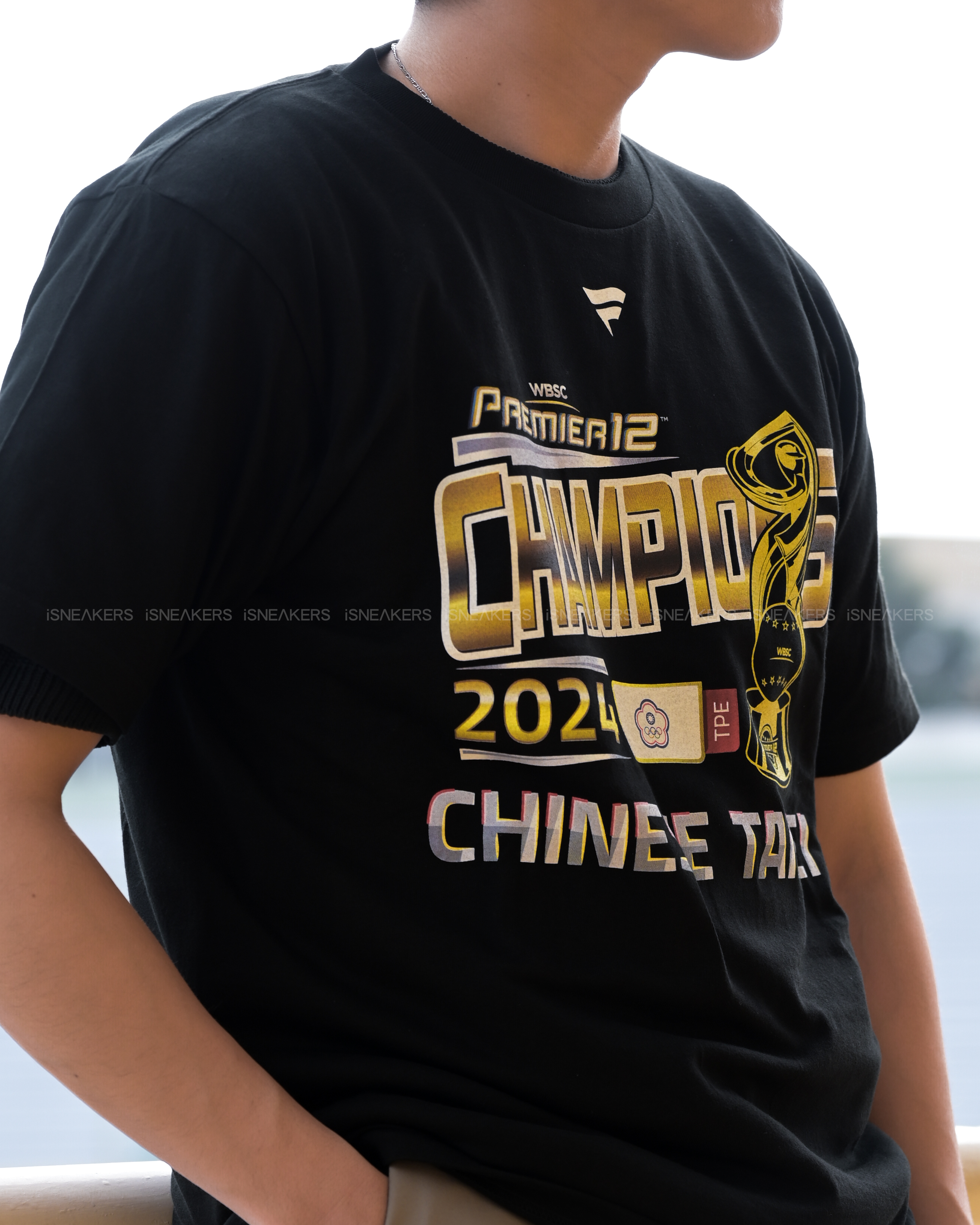 iSNEAKERS｜WBSC Premier 12 Samurai Japan '24 "Champions'24" 中華台北 棒球冠軍紀念T