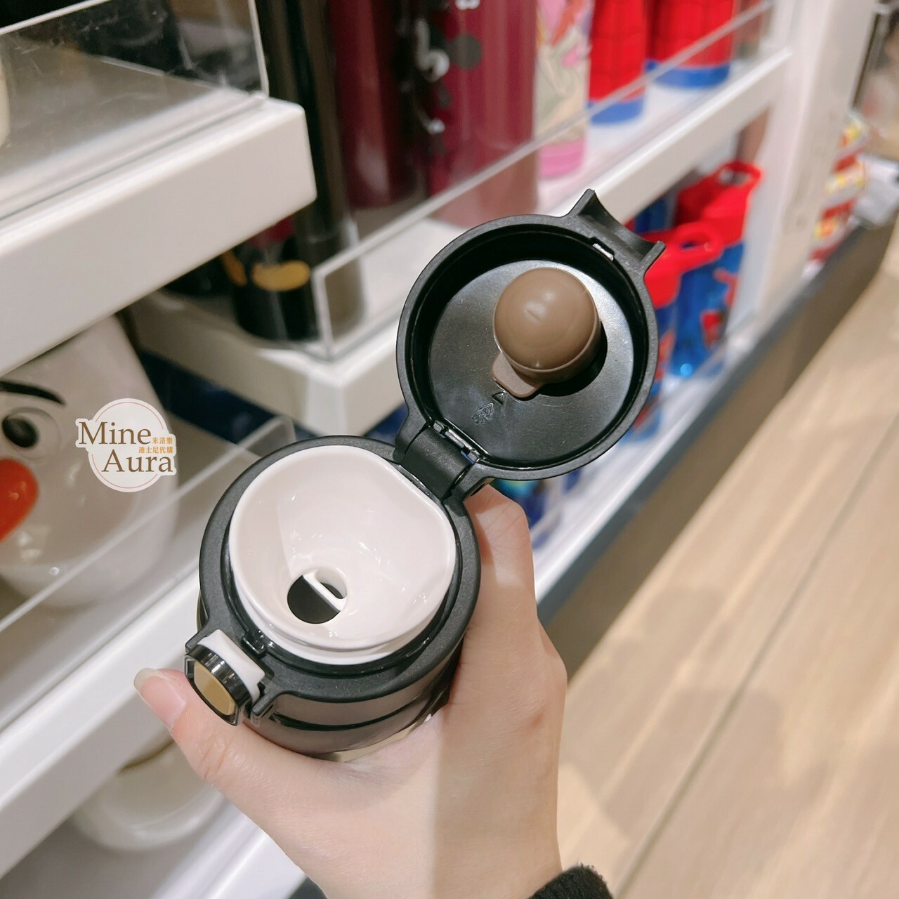 米奇 Mickey 復古經典造型 圖案 隨身 水壺 保溫瓶 -香港迪士尼樂園