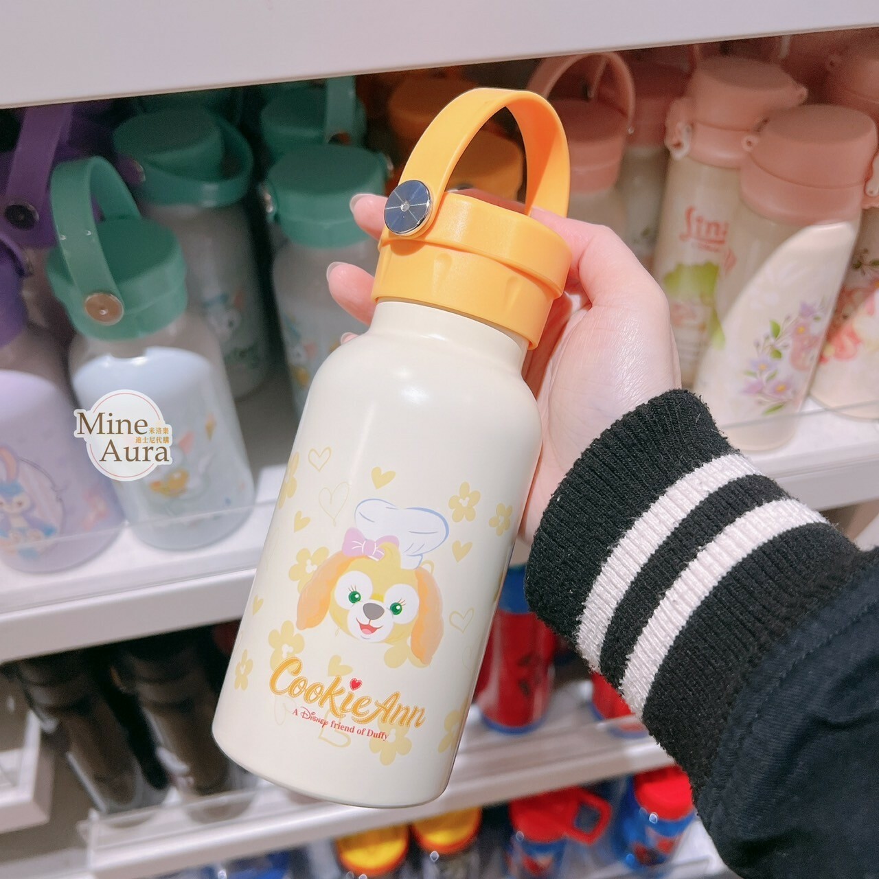 可琦安 餅乾 CookieAnn 圖案 手提式 隨身 水瓶 水壺 -香港迪士尼樂園