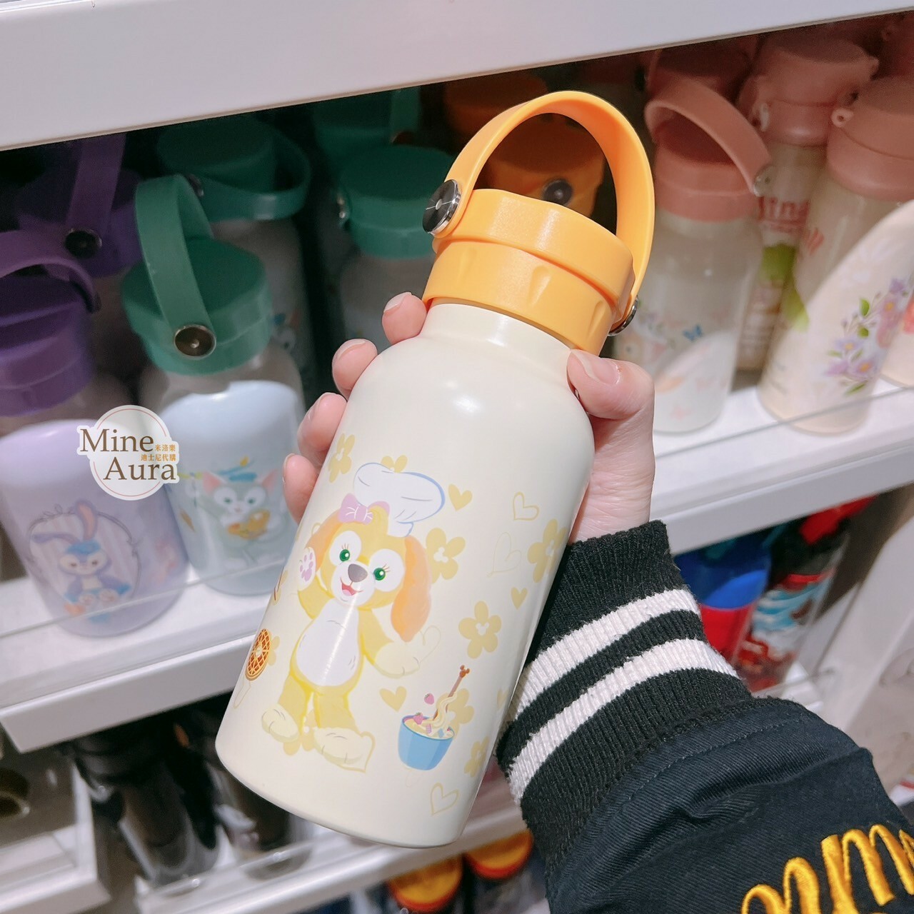 可琦安 餅乾 CookieAnn 圖案 手提式 隨身 水瓶 水壺 -香港迪士尼樂園