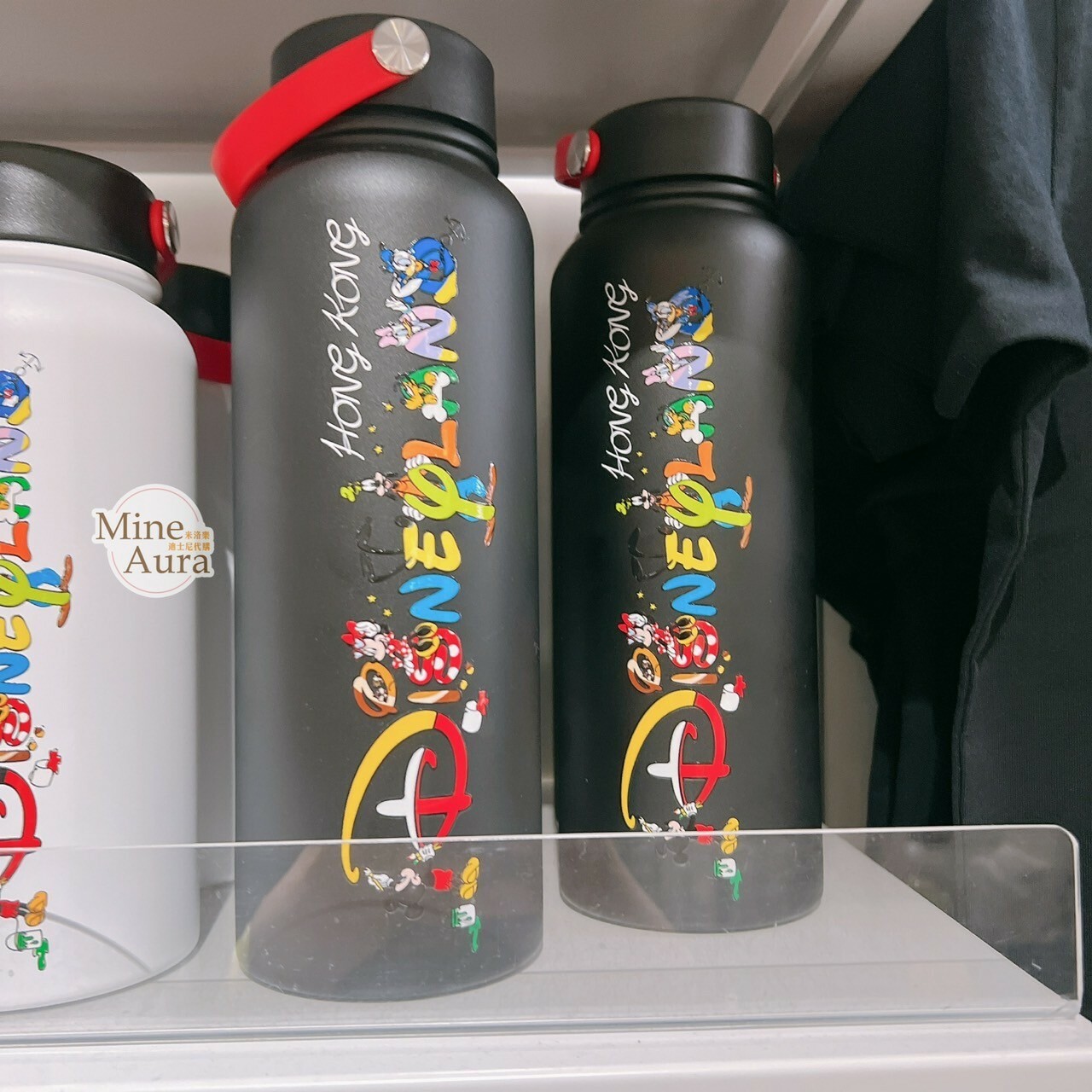 樂園限定 米奇 Mickey 好友集合 彩色圖案  手提 水壺 -香港迪士尼樂園