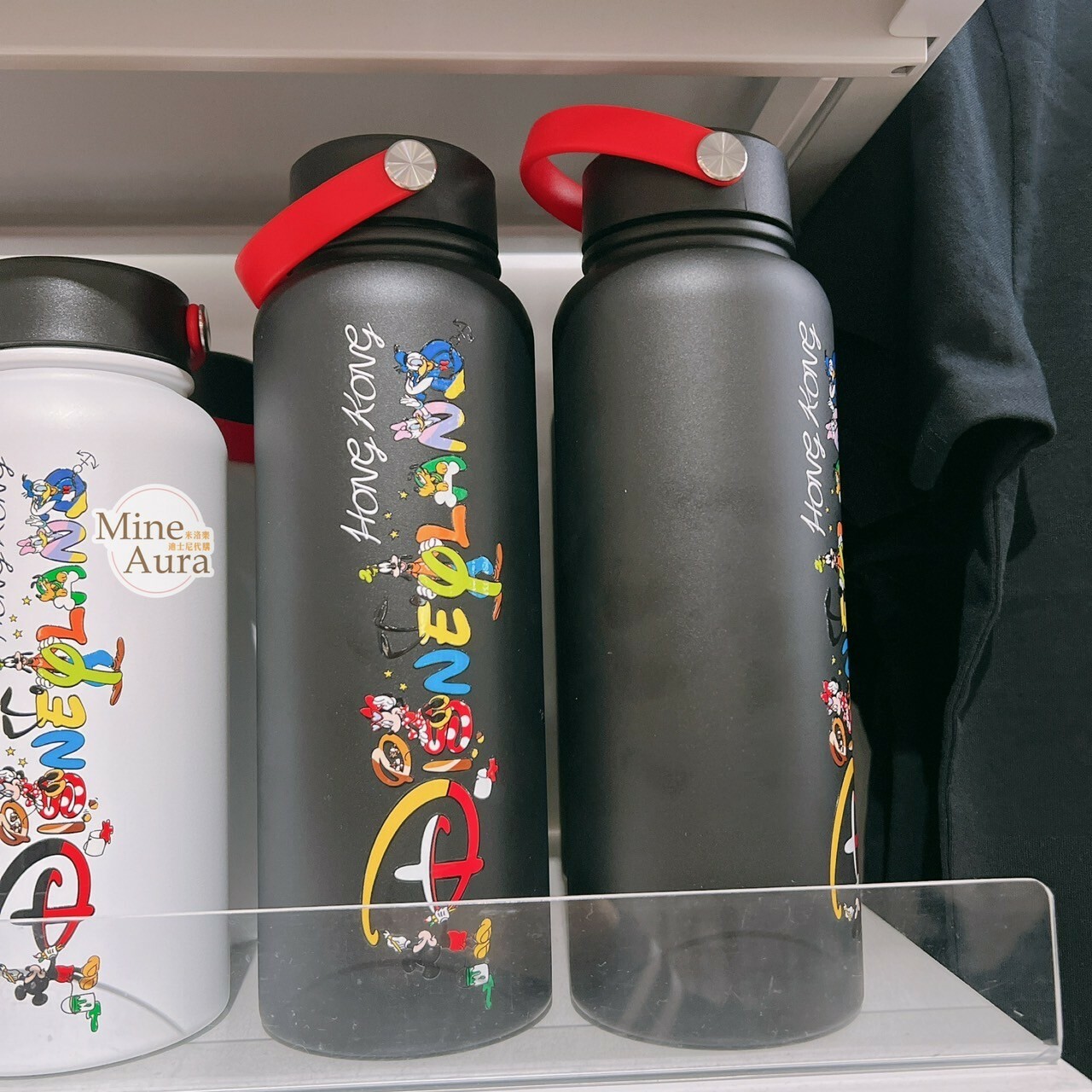 樂園限定 米奇 Mickey 好友集合 彩色圖案  手提 水壺 -香港迪士尼樂園