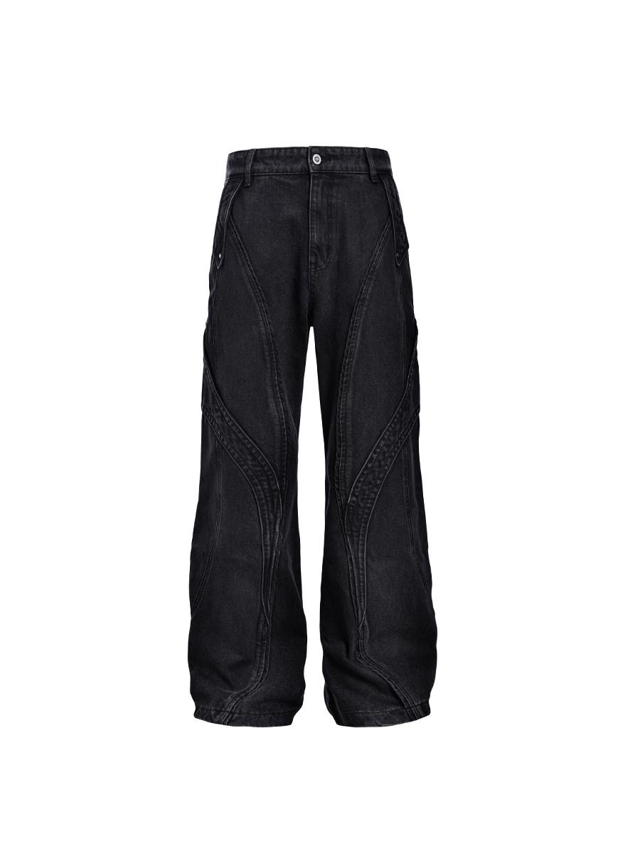 CATSSTAC 飛片 重工 牛仔褲