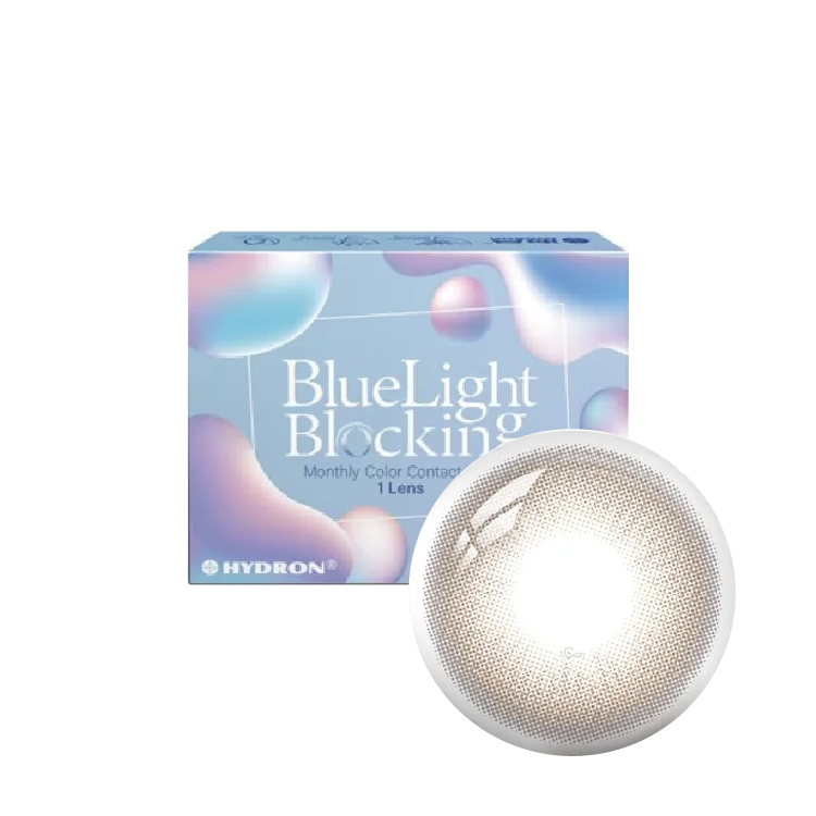 海昌百變濾藍光彩色月拋(1片)水光黑