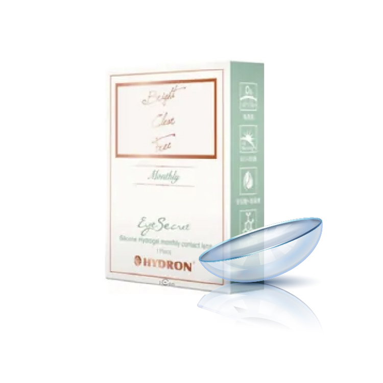 海昌美麗秘密矽水膠透明月拋(1片）