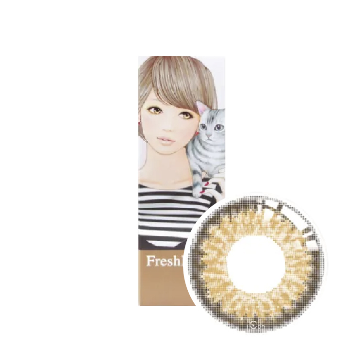 菲士康煥彩美目彩色日拋夏日漾金(10片）