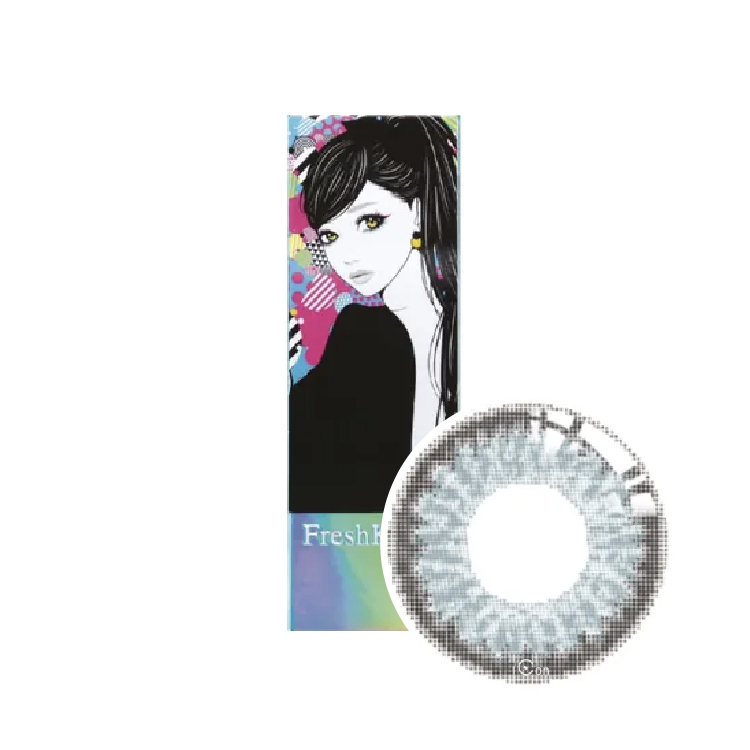 菲士康煥彩美目彩色日拋星空冰灰(10片）