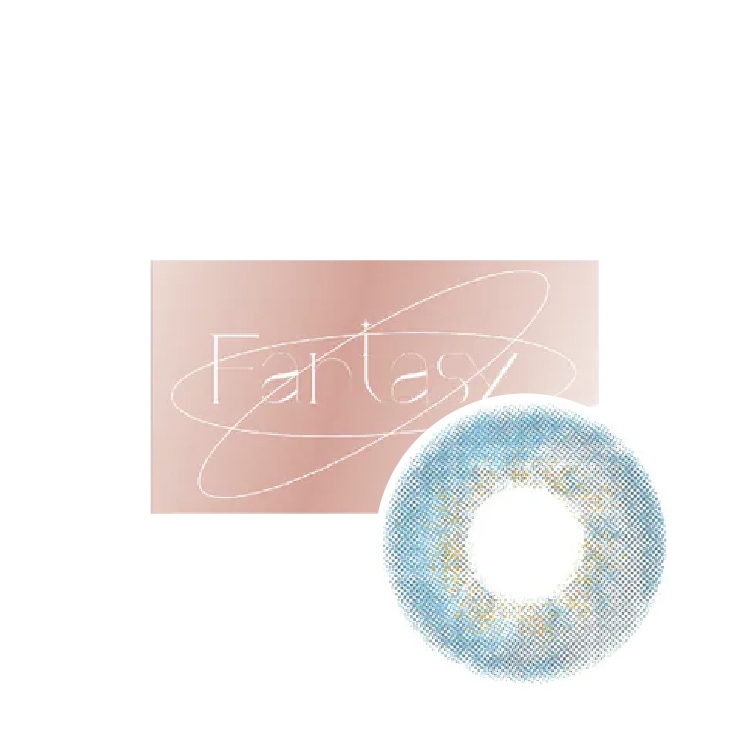 愛能視幻鏡系列彩色月拋幻鏡藍(1片）