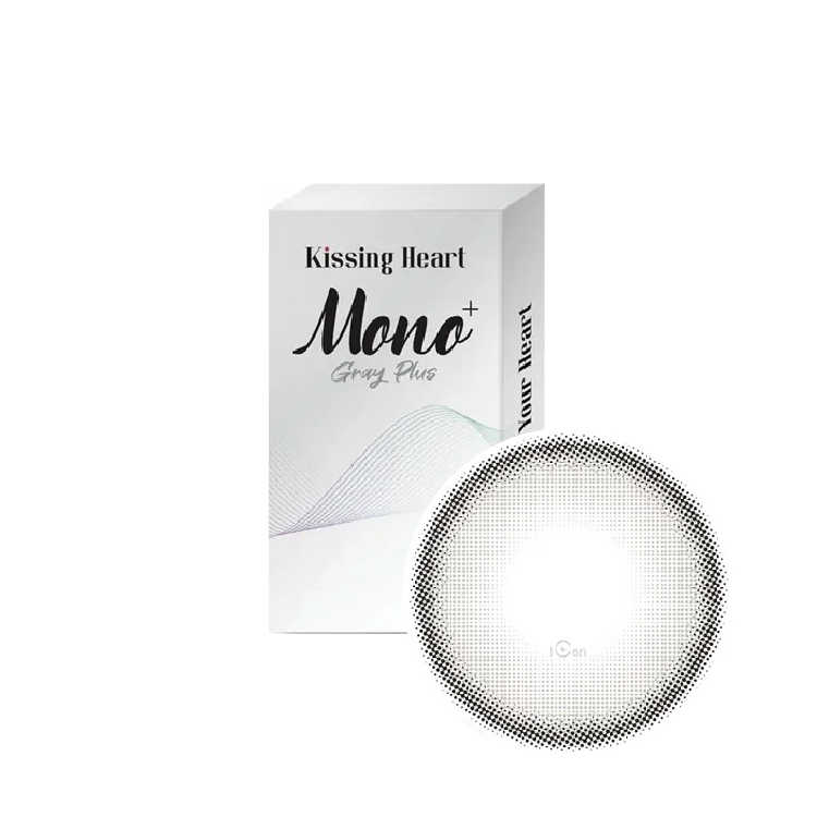 愛喜科彩色月拋(1片)Gray