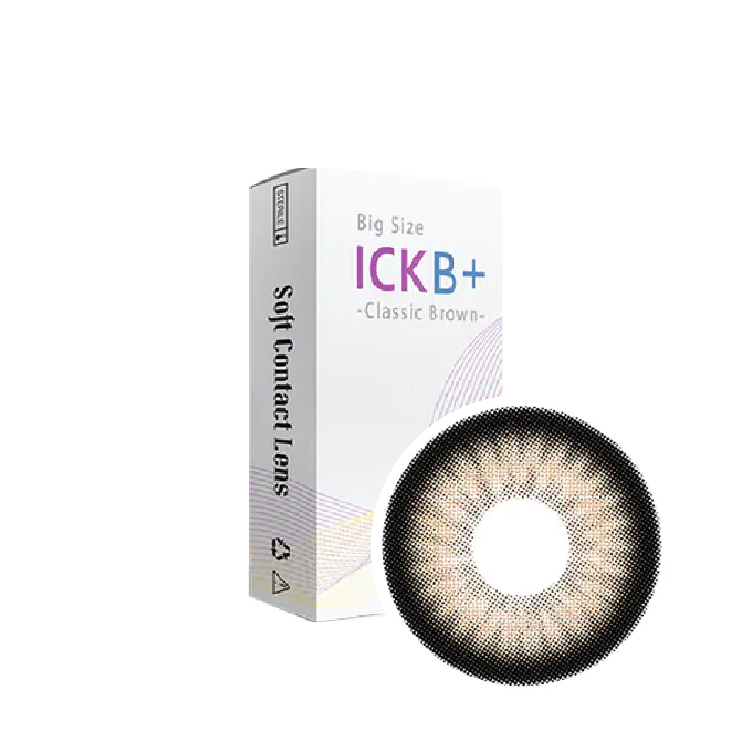 愛喜科彩色月拋B+C(1片)Classic Brown 經典棕