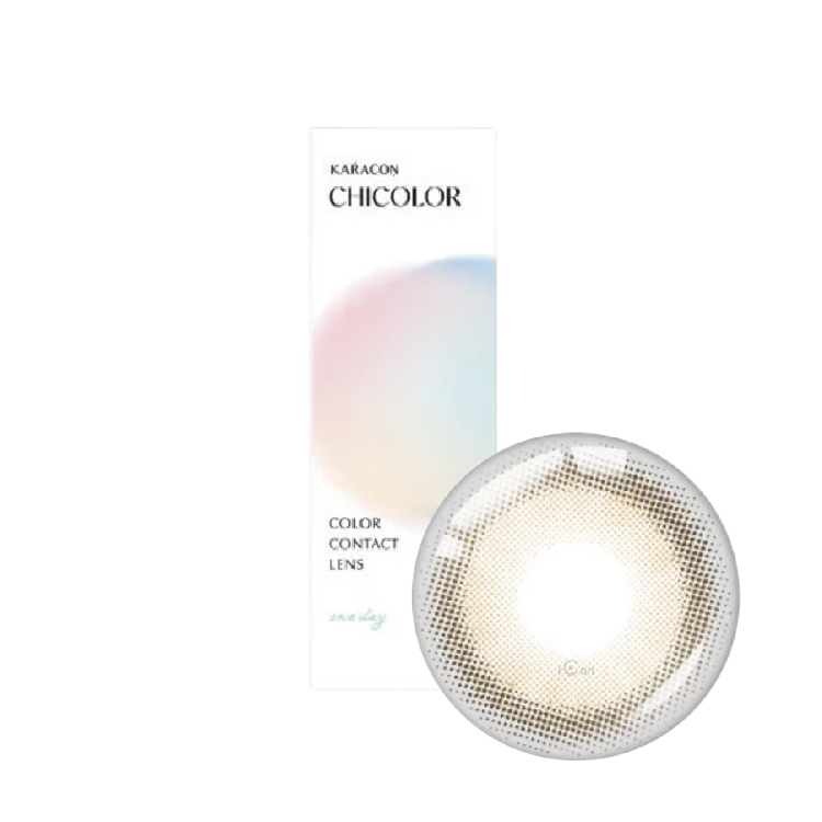卡拉瞳chicolor彩色日拋恬靜米(10片)