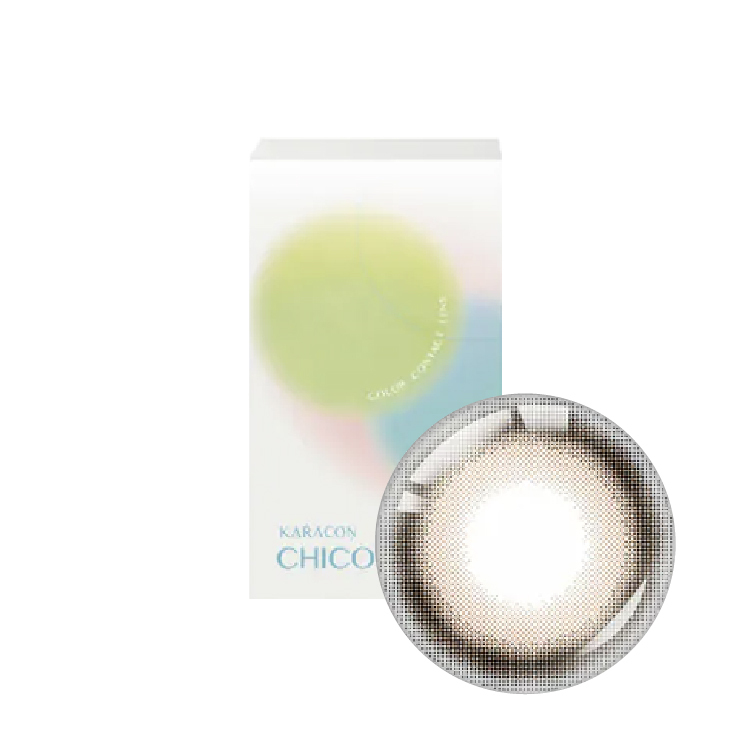 卡拉瞳chicolor彩色月拋迷人棕 (1片)