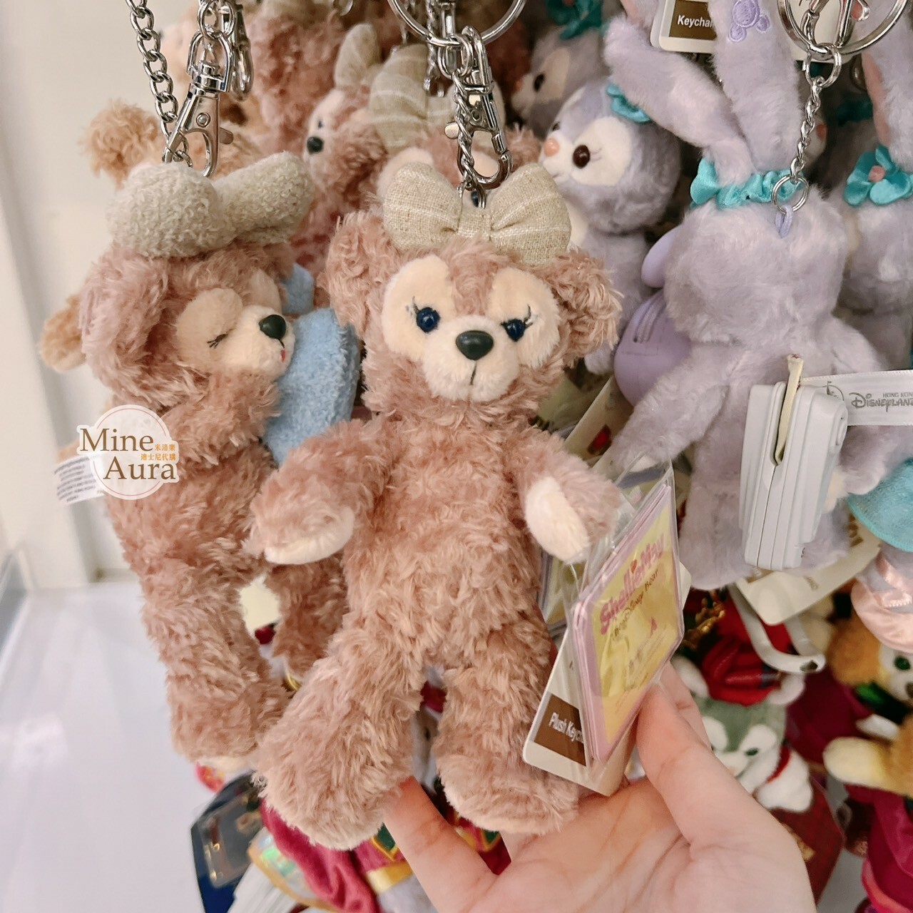 雪莉玫 ShellieMay 站姿 吊飾 鑰匙圈 -香港迪士尼樂園