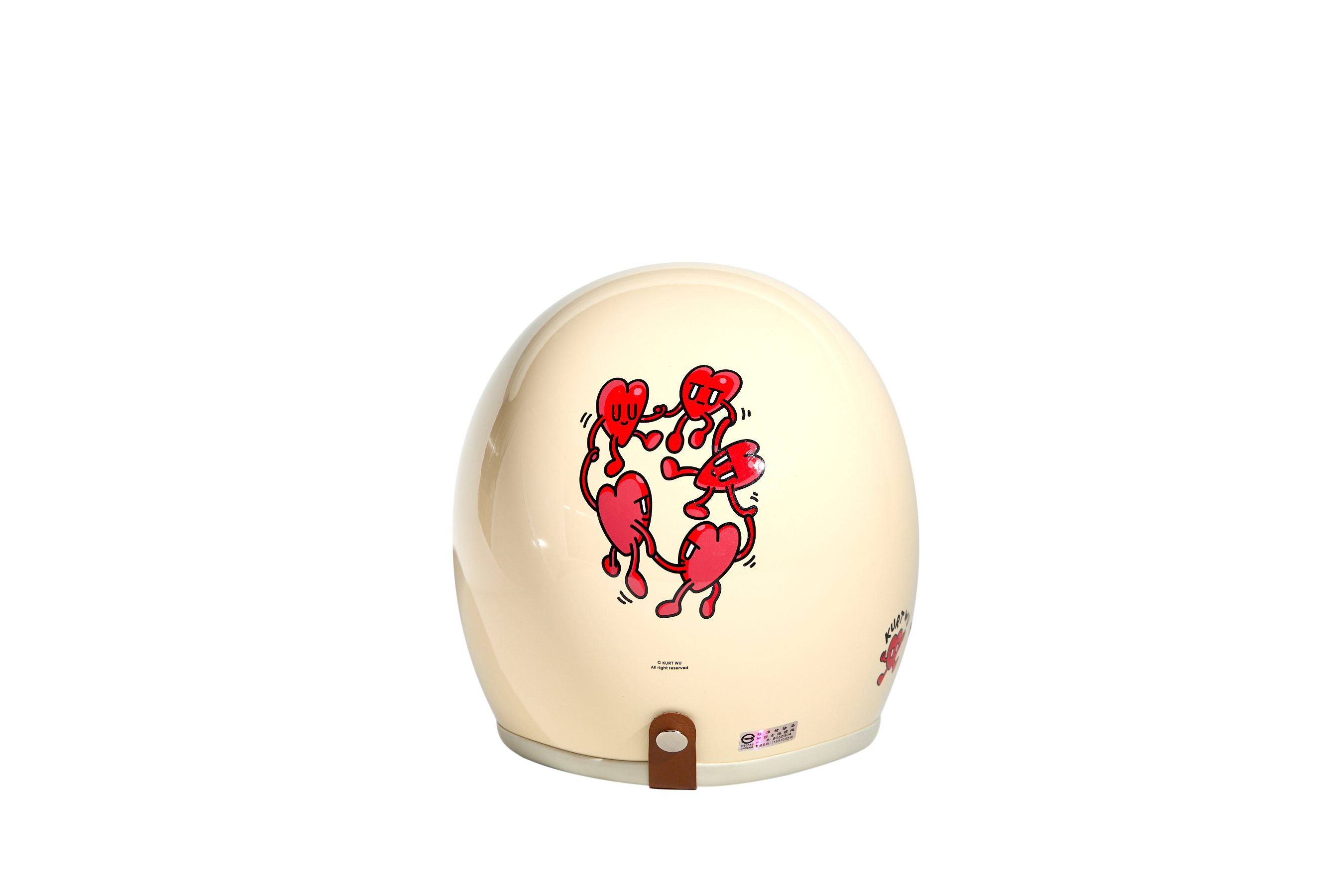 Kurt Wu 亮面象牙白