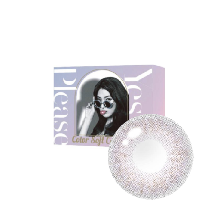 星歐彩色月拋氣泡香檳(1片）