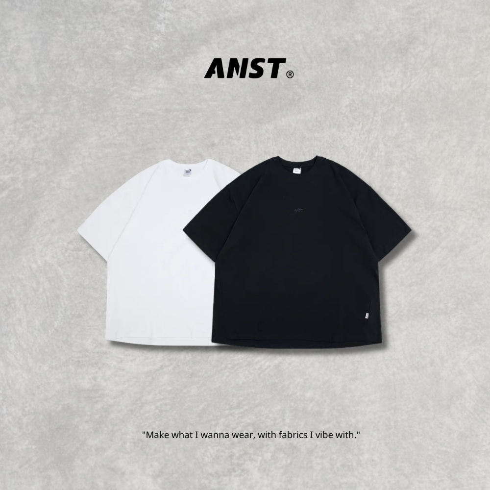 "現貨" ANST 台灣40支刺繡剪裁短T