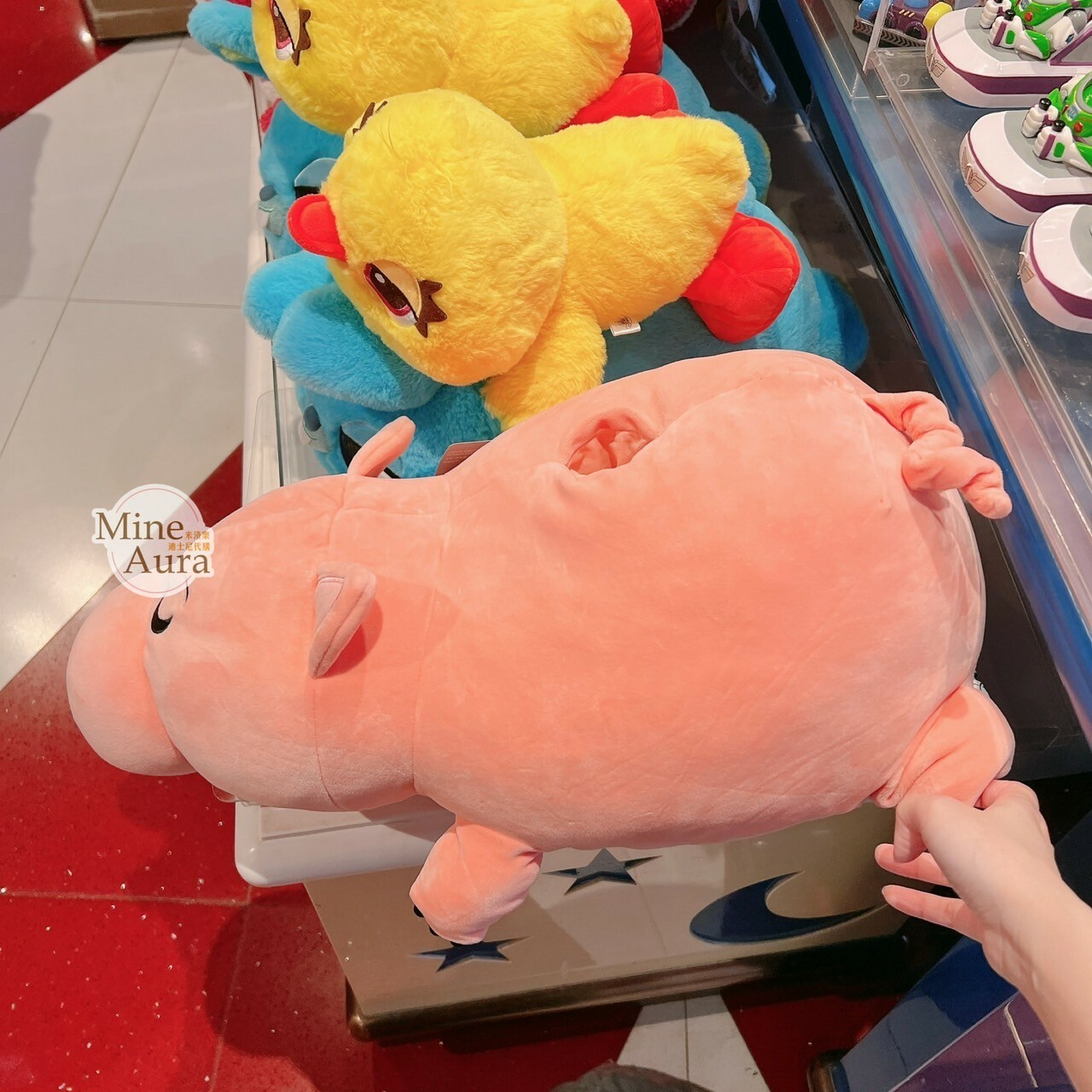火腿豬 Ham 趴趴 趴姿 睡顏 娃娃 玩偶 玩具總動員 Toy Story -香港迪士尼樂園