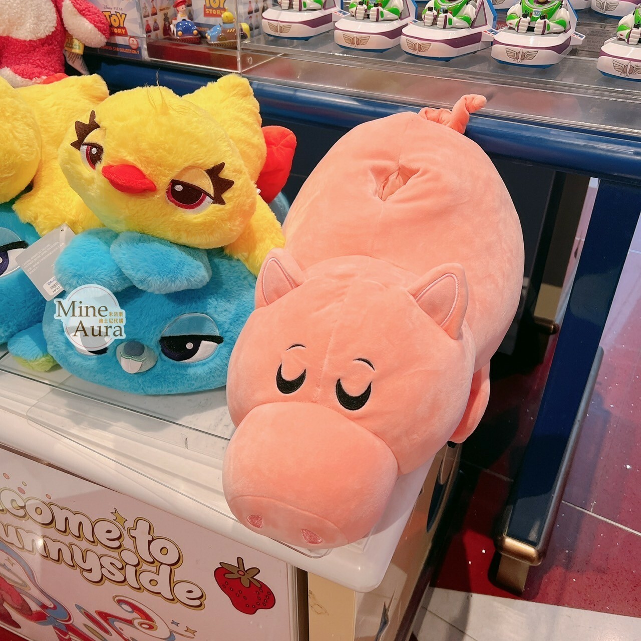 火腿豬 Ham 趴趴 趴姿 睡顏 娃娃 玩偶 玩具總動員 Toy Story -香港迪士尼樂園