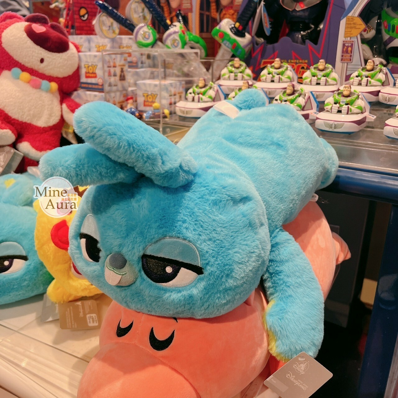 兔崽子 Bunny 趴趴 趴姿 愛睏臉 娃娃 玩偶 玩具總動員 Toy Story -香港迪士尼樂園