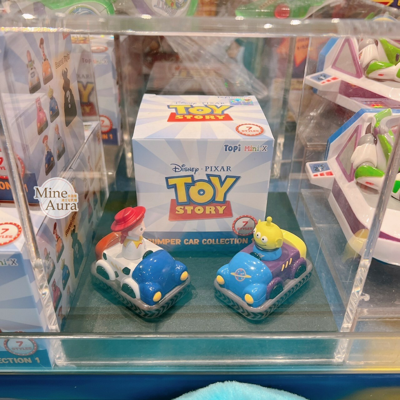 玩具總動員 Toy Stor 開車造型 擺飾 迷你 公仔 擺飾品 盲選盒 盲盒 -香港迪士尼樂園
