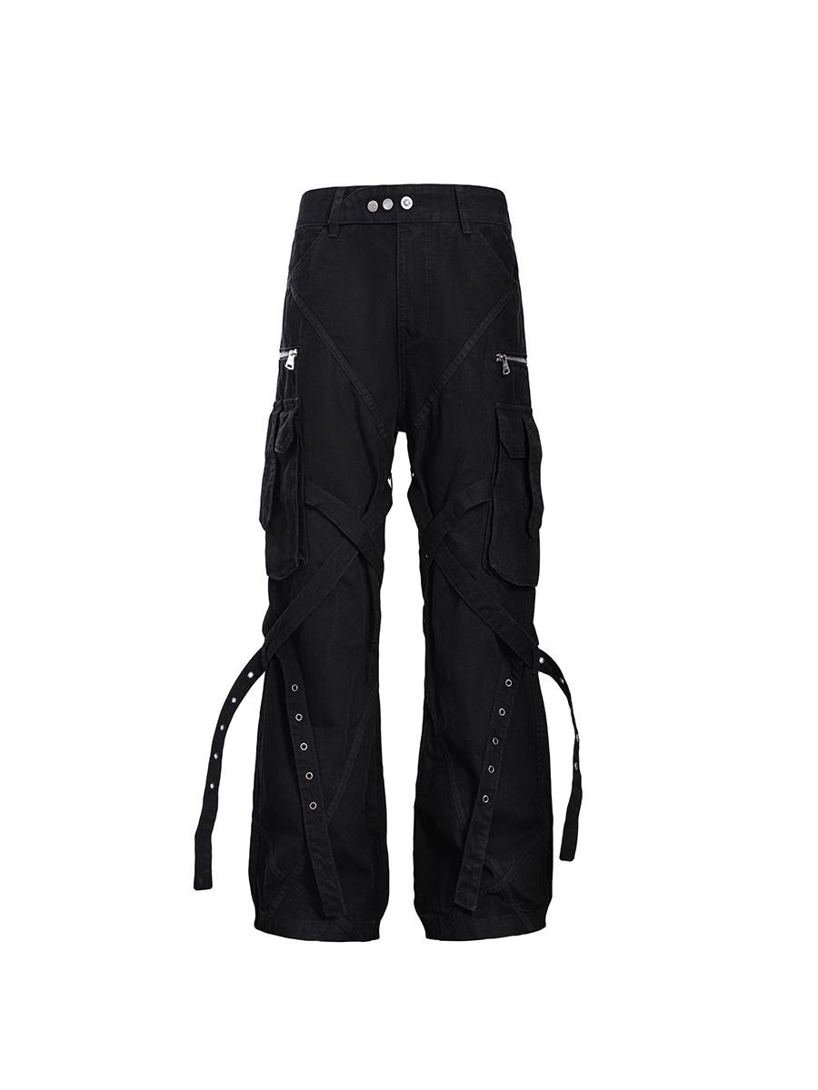 CATSSTAC 木乃伊 綁帶 工裝褲