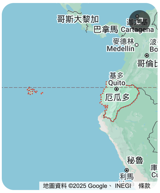 厄瓜多 位於南美洲的國家