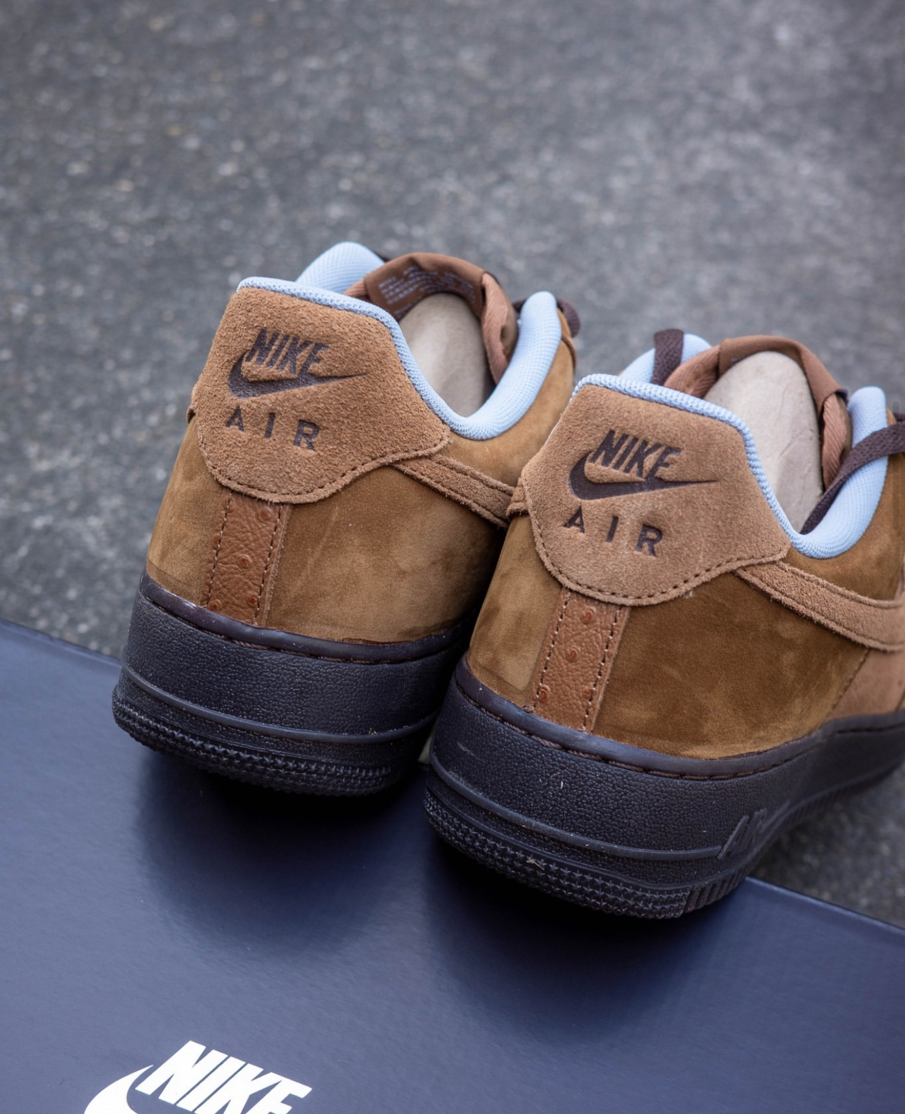 Nike Air Force 1 Low “Light British Tan” 摩卡 小麥棕 深咖啡底 美拉德 麂皮 男鞋 IB4617-222