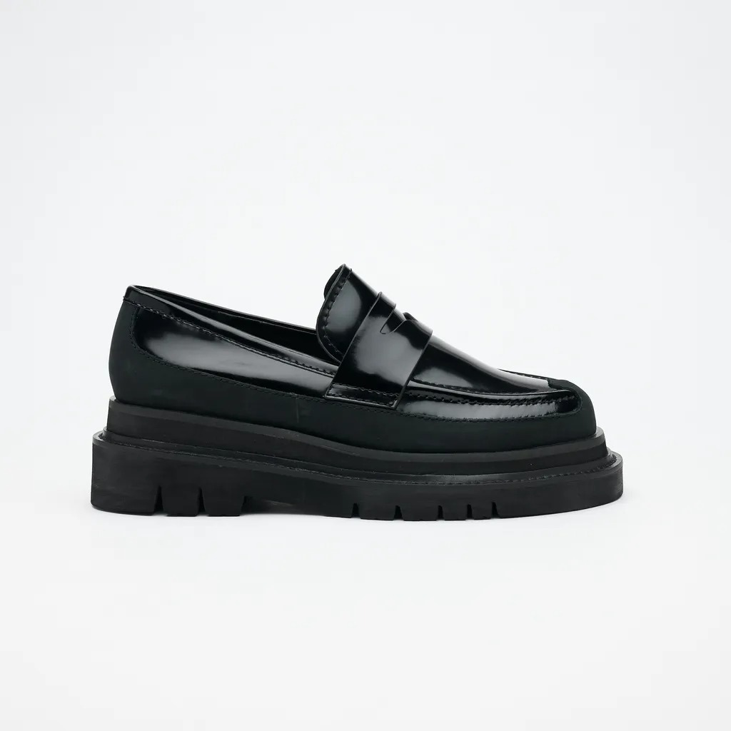 VATIC 63mm樂福鞋(亮皮款)