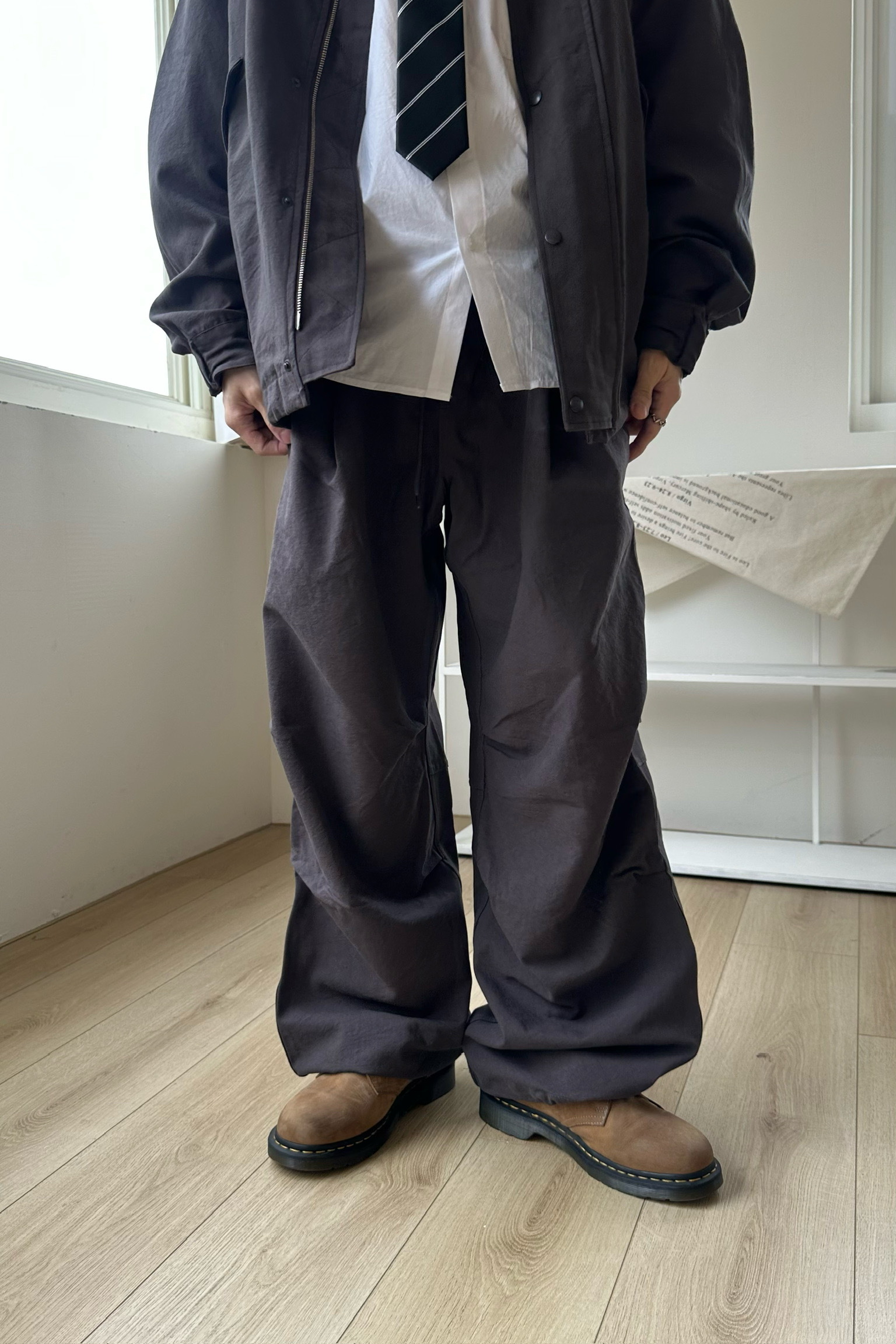 質感降落傘工作褲