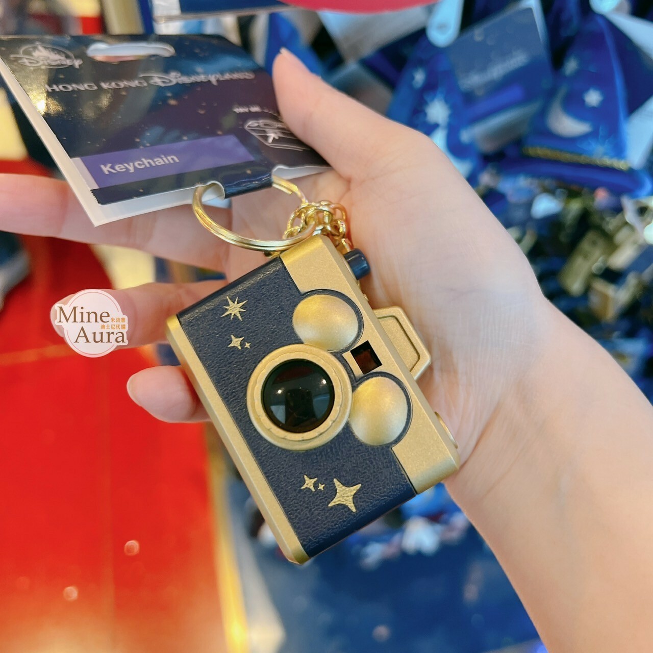 魔法師 米奇 Mickey 主題系列 相機幻燈片 吊飾 鑰匙圈 -香港迪士尼樂園