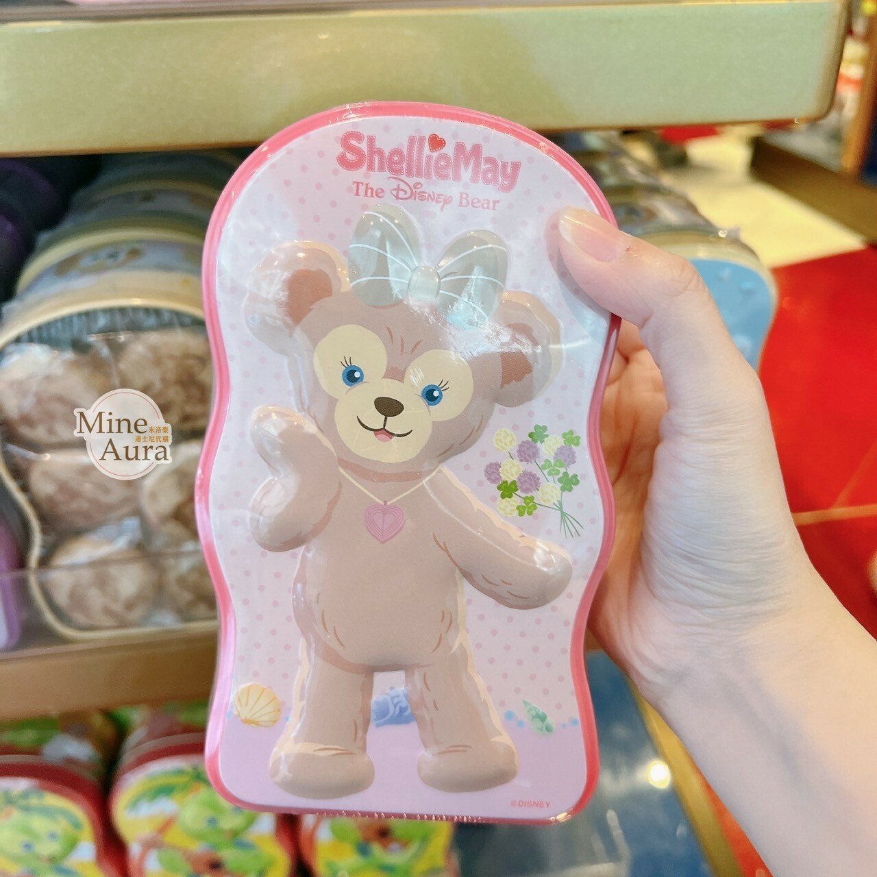 雪莉玫 ShellieMay 曲奇餅 餅乾 造型 鐵盒 -香港迪士尼樂園