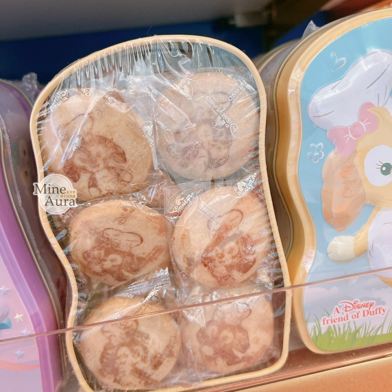 可琦安 餅乾 CookieAnn 曲奇餅 餅乾 造型 鐵盒 -香港迪士尼樂園