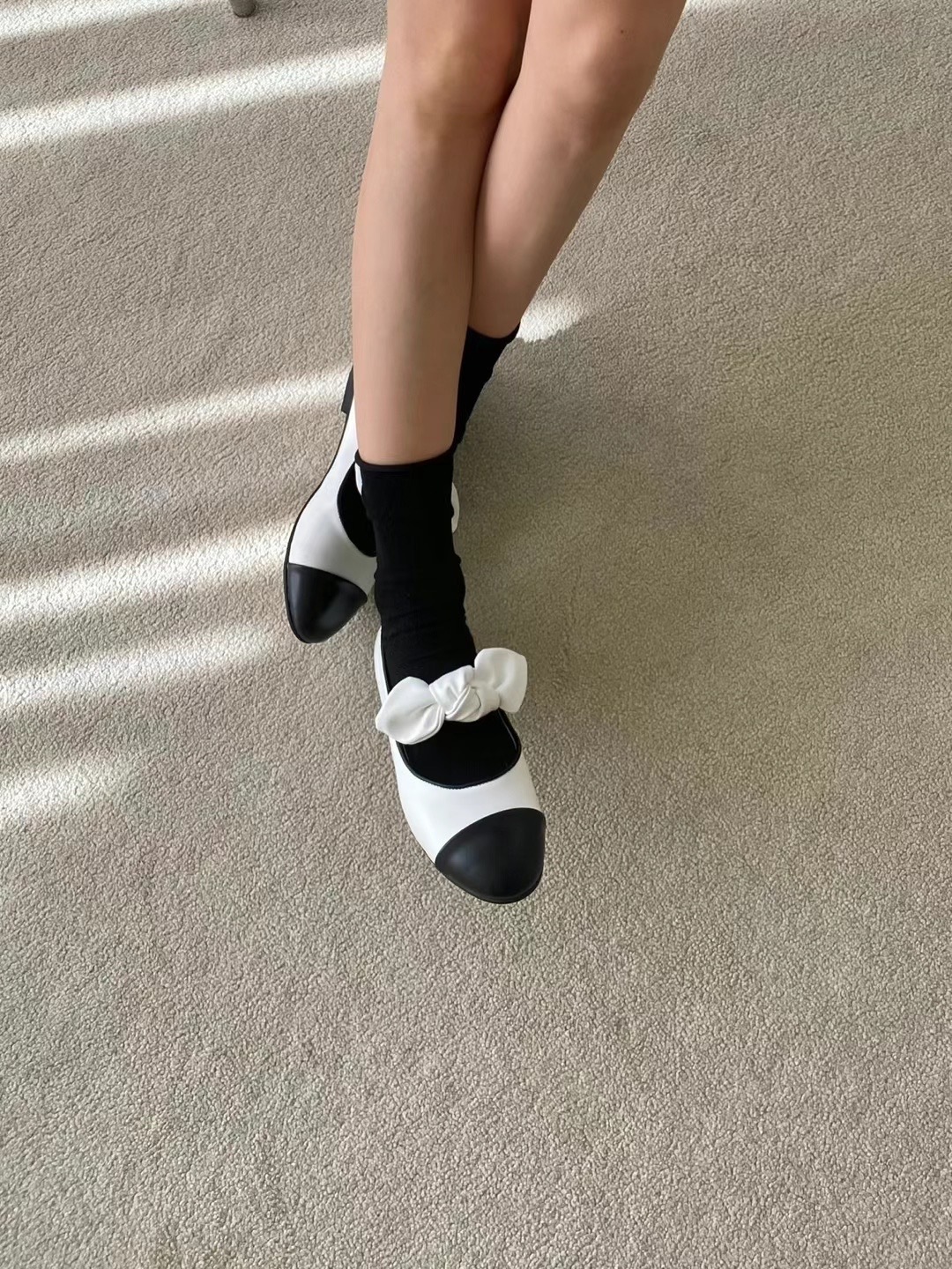 ✨Coco two-tone Flats