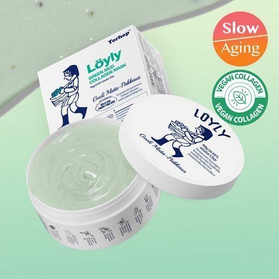 [ Torhop ] Loyly Green Mud Collagen Mask 90g