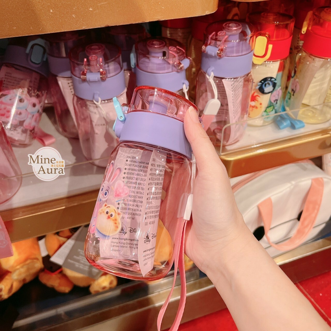 動物方城市 Zootopia 漸層彩色圖案 水壺 -香港迪士尼樂園