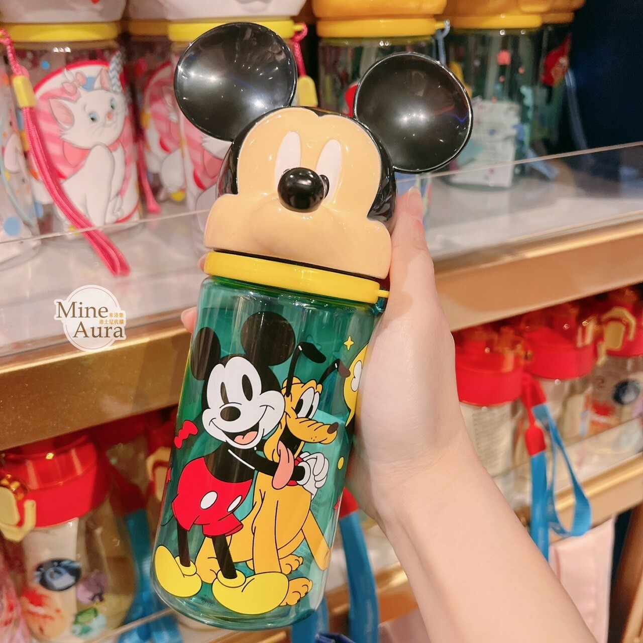 米奇 Mickey 立體大頭造型 水壺 -香港迪士尼樂園