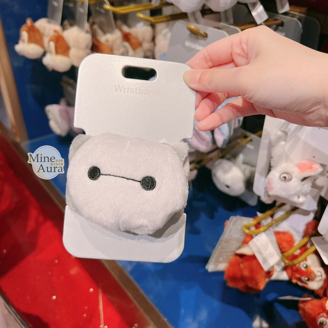 杯麵 Baymax 絨毛大頭 造型 髮束 大腸圈 髮飾 大英雄天團 Big Hero 6 -香港迪士尼樂園