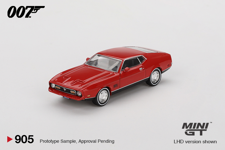 【預訂】Mini GT #905 Ford Mustang Mach 1 "Diamonds Are Forever"  / English Blister Packaging