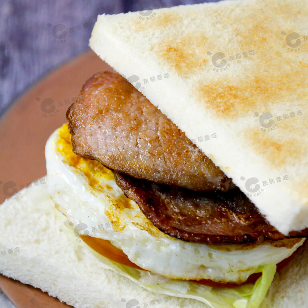 照燒豬肉蛋吐司